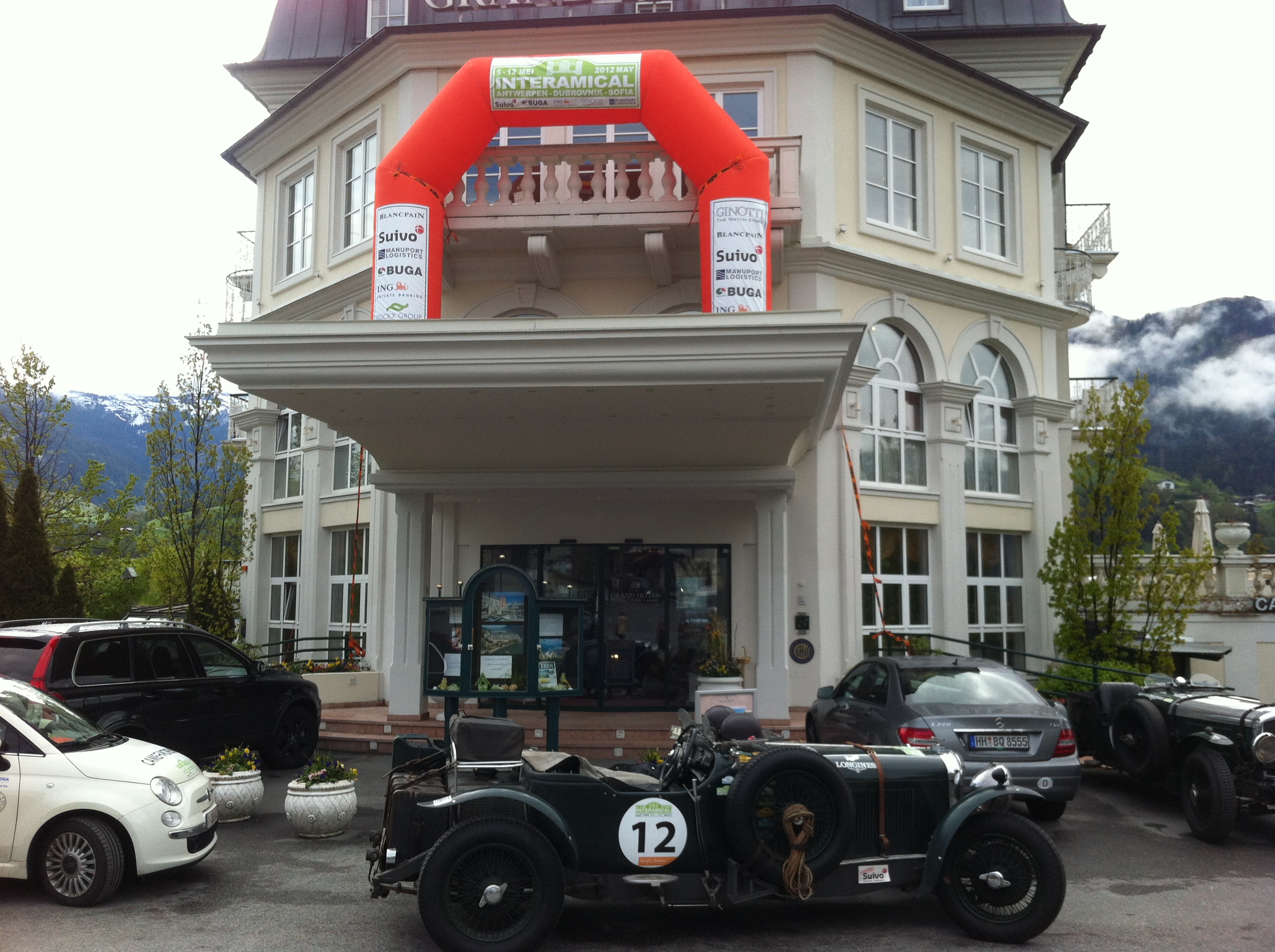 Interamical Zell am see 7 mei 2012